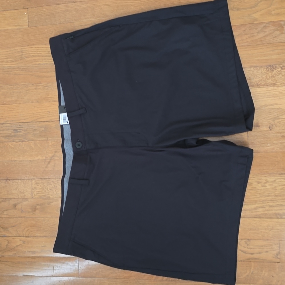 FLX BRAND MEN'S BIG & TALL PREMIUM BLACK SHORTS SIZE 54